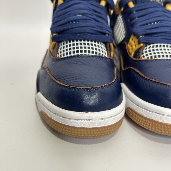 Nike Air Jordan IV 4 Retro “Dunk From Above/Navy Gold”